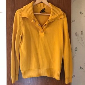 Ralph Lauren golden yellow sweater